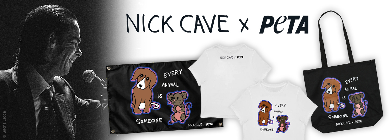 Nick Cave x PETA Nick Cave x PETA