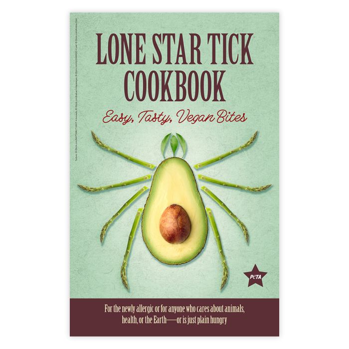 Lone Star Tick Cookbook: Easy, Tasty, Vegan Bites | The PETA Shop