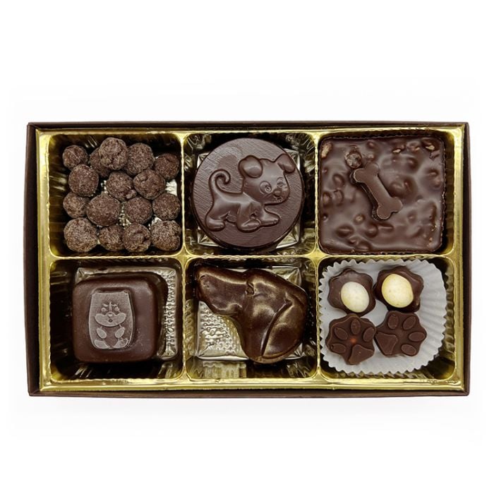Doggone Delicious Dog-Themed Vegan Chocolates | The PETA Shop