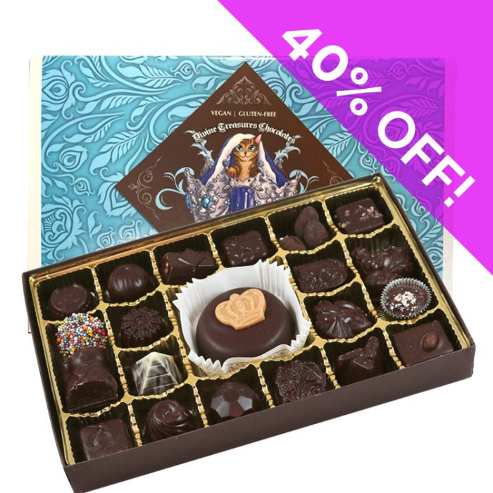 Royal Treasures Spring Vegan Chocolate Assortment