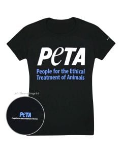PETA Logo Fitted T-Shirt