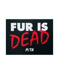 Fur Is Dead Bumper Sticker