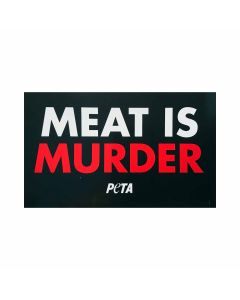 Meat Is Murder Bumper Sticker