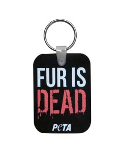 Fur is Dead Key Chain