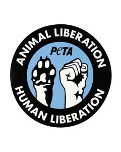 Animal/Human Liberation Bumper Sticker
