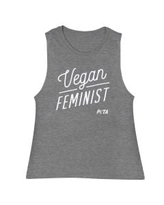 Vegan Feminist Muscle Organic Tank Top