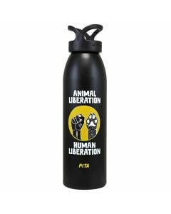 Animal/Human Liberation Water Bottle