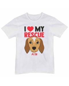 I Heart My Rescue Dog T-Shirt