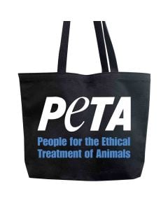 PETA Logo Tote Bag
