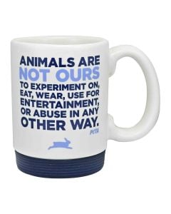 PETA Mission Statement Mug