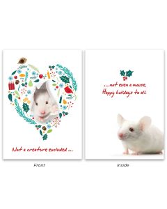 Not a Creature Excluded Holiday Card Set