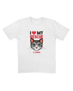 PETA Kids I Heart My Rescued Cat T-Shirt