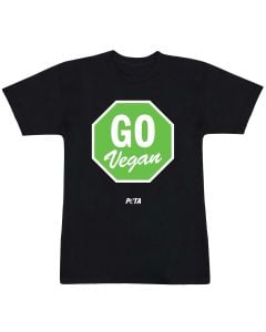 Go (Vegan) Sign T-Shirt