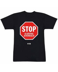 Stop (Eating Animals) Sign T-Shirt
