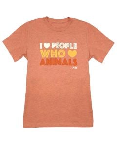 I (Heart) People Who (Heart) Animals T-Shirt