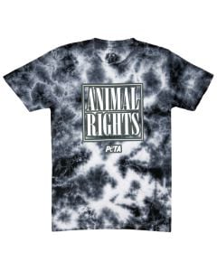 Animal Rights Tie-Dye T-Shirt