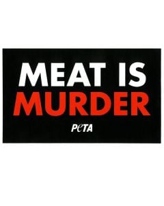 Meat Is Murder Bumper Sticker