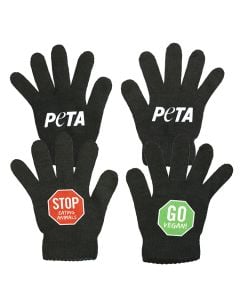 Stop Eating Animals Gloves
