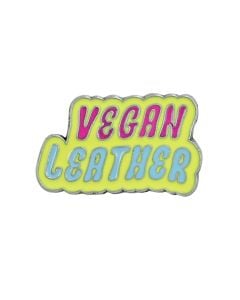 Vegan Leather Lapel Pin (Color)
