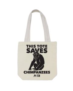 This Tote Saves Chimpanzees Bag