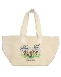 PETA x Tim Burton Levi and Rabbits Tote Bag