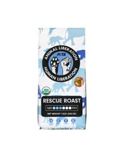 PETA Rescue Roast Organic Ground Coffee
