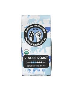 PETA Rescue Roast Organic Whole Bean Coffee