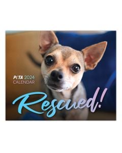 2024 PETA Rescued Calendar