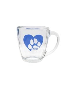 PETA Heart Logo Mug