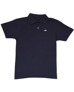 PETA Bunny Navy Polo
