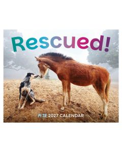 PETA 2027 ‘Rescued!’ Calendar