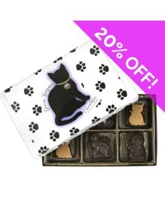 PURRfectly Delicious Cat-Shaped Vegan Chocolates